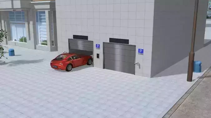 Drive into the stereo garage