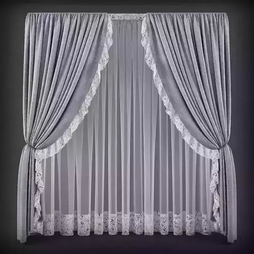 Curtain 3D model 92