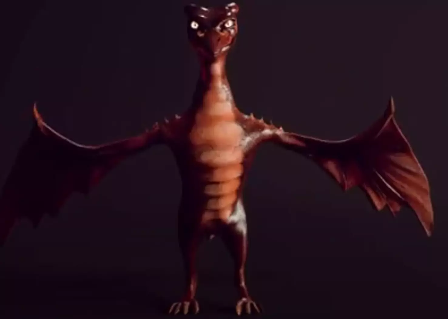 Fire Dragon 3D model