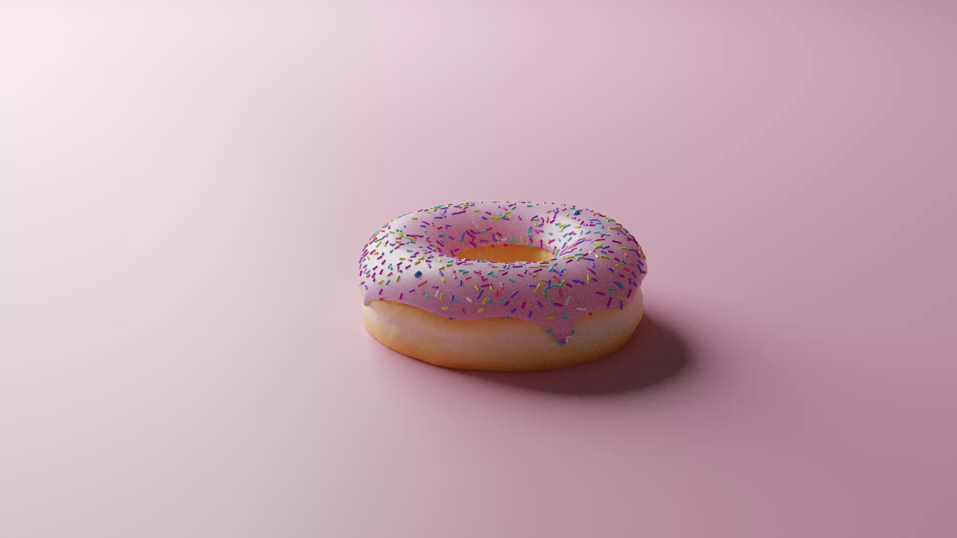 Donut 3D model_0