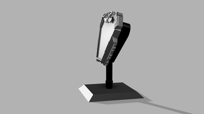 Stand for iron man mark 85 arc reactor by punished props academy Free 3D print model