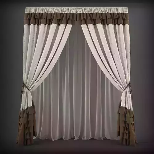 Curtain 3D model 96