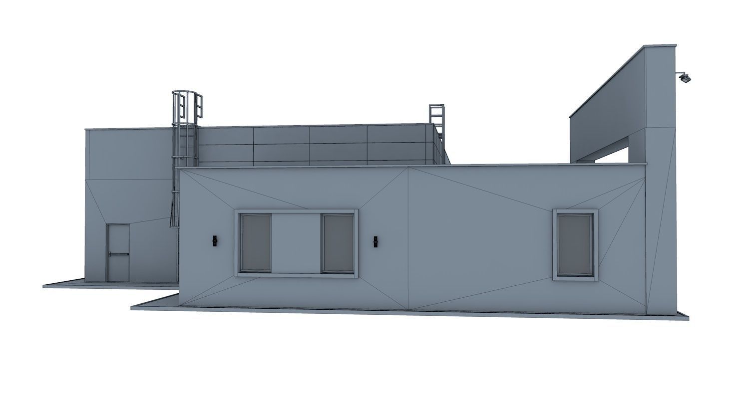 McDonalds Drive Thru 3D model_13