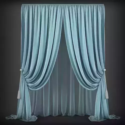 Curtain 3D model 99