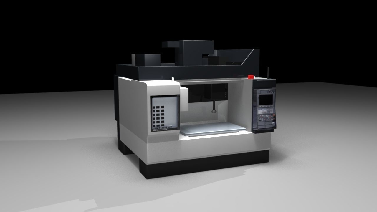 cnc machine 3D model_1