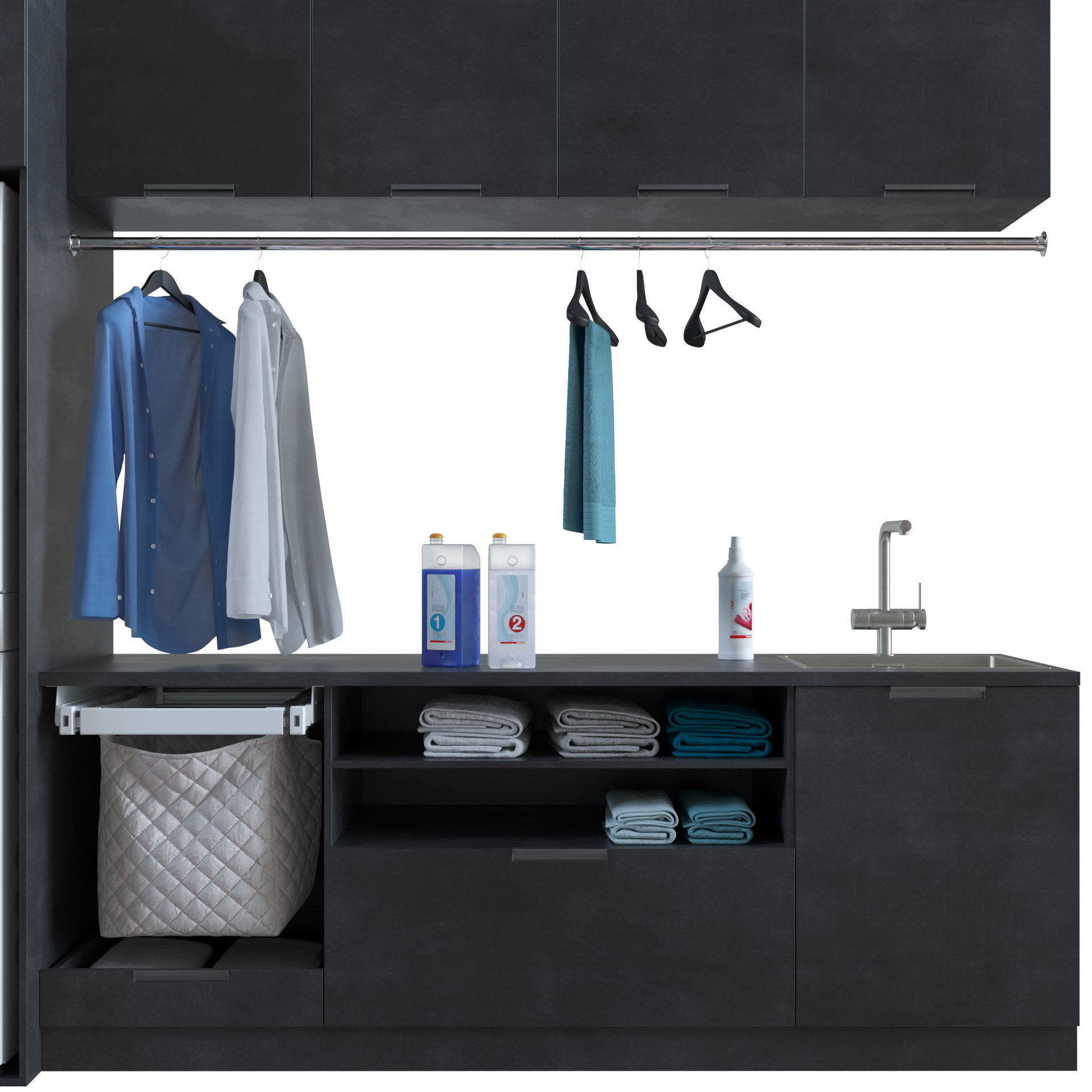 Miele Laundry Set 3D model_25