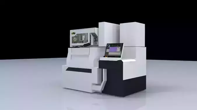 numerical control machining 3D model
