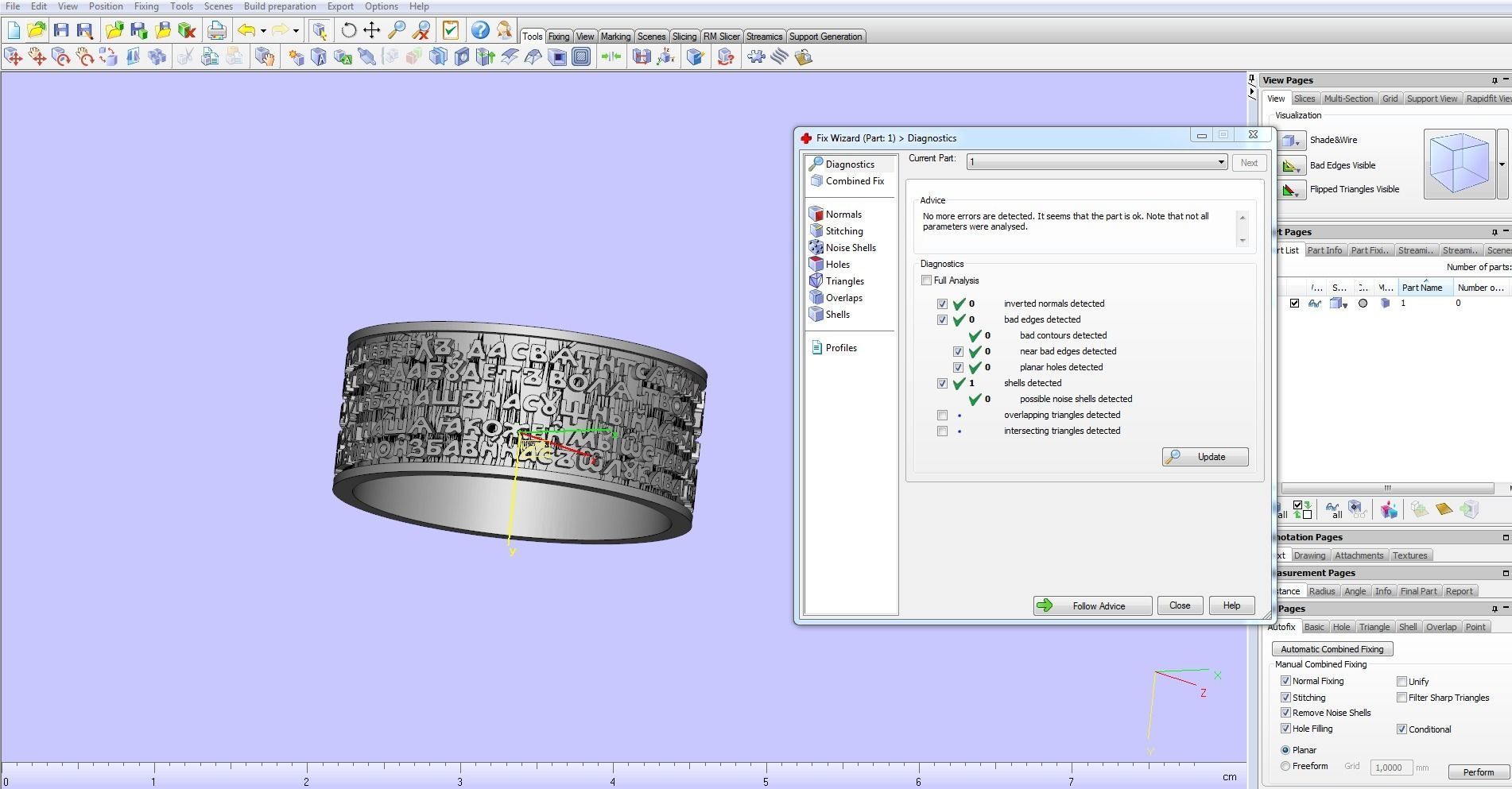 Ring 3D print model gold with cross 3D print model_10