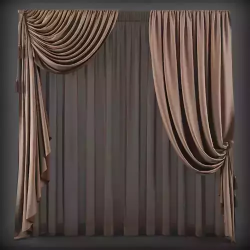 Curtain 3D model 106