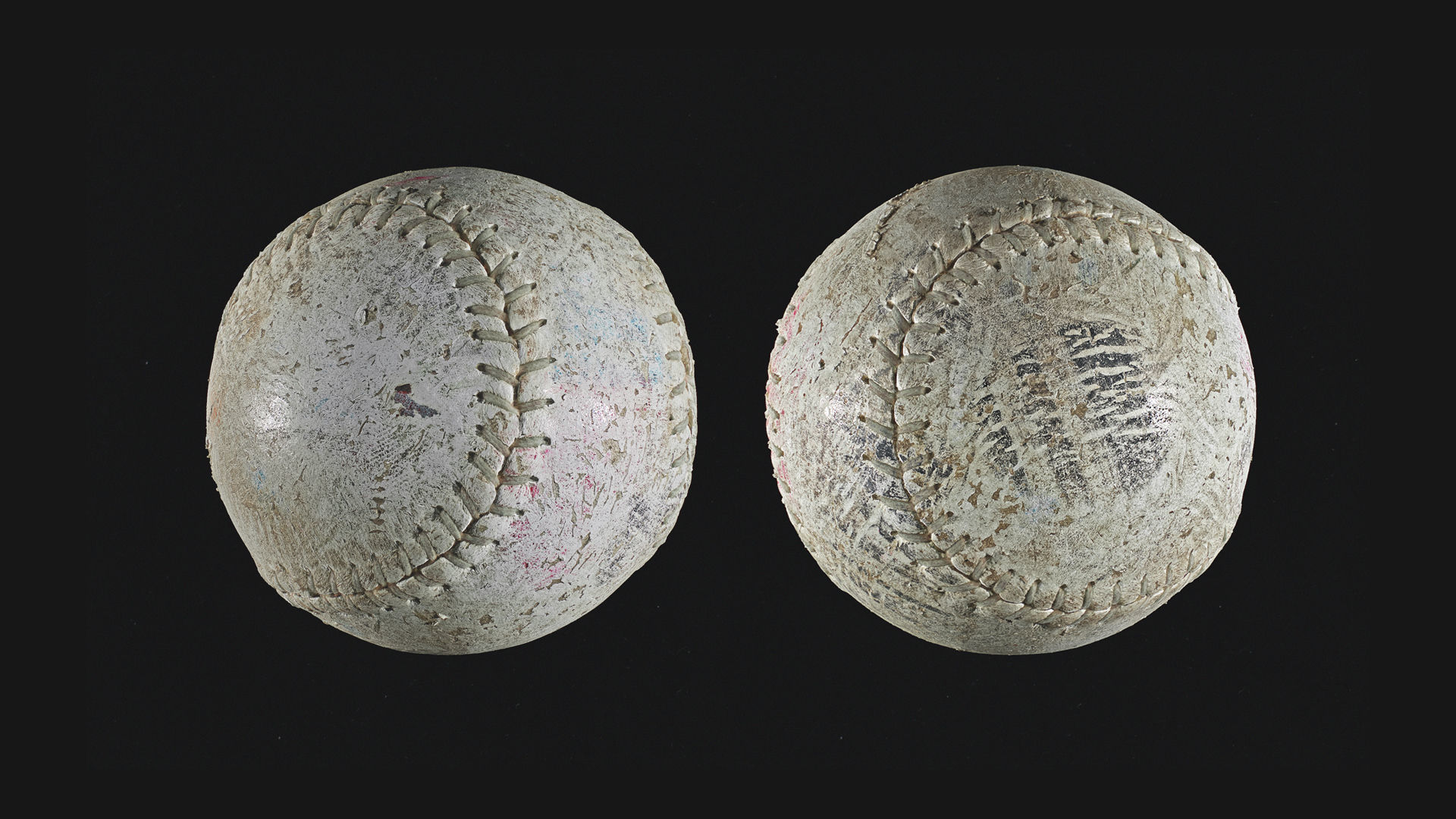 Baseball based on scan Low-poly 3D model_6