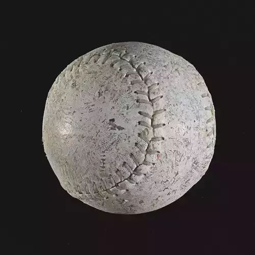 Baseball based on scan