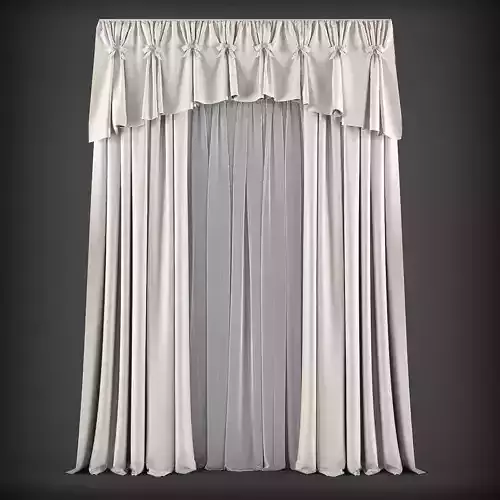 Curtain 3D model 107
