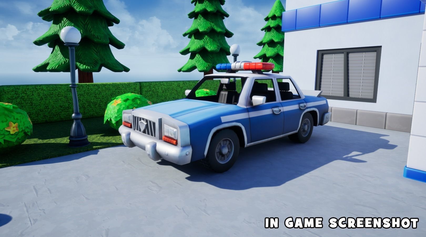 Stylized Cars Low-poly 3D model_19