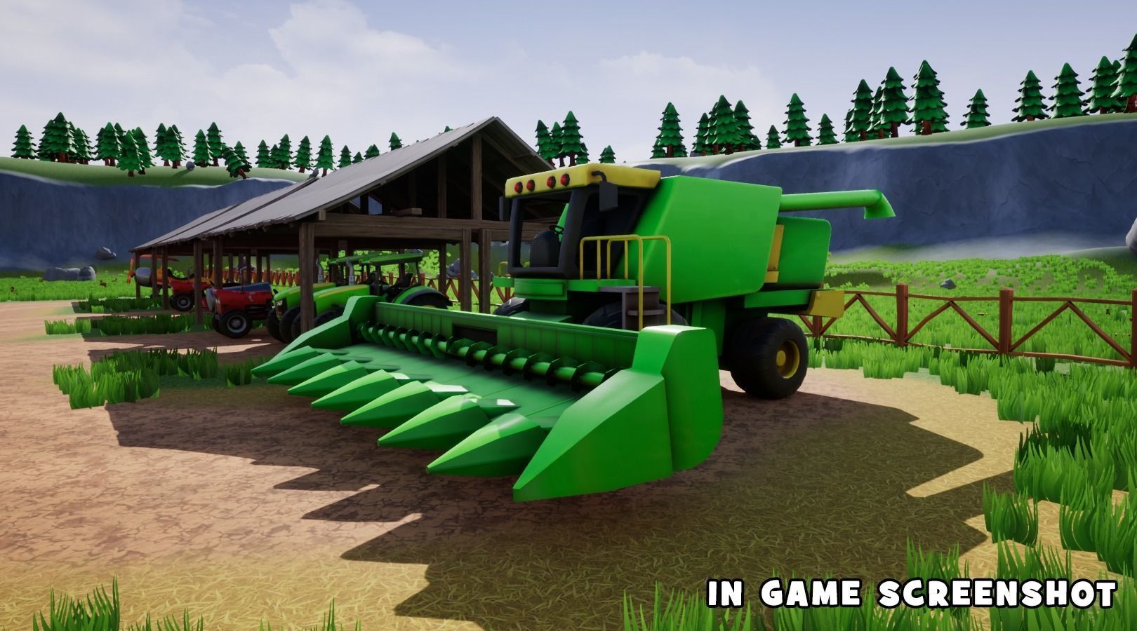 Stylized Cars Low-poly 3D model_15