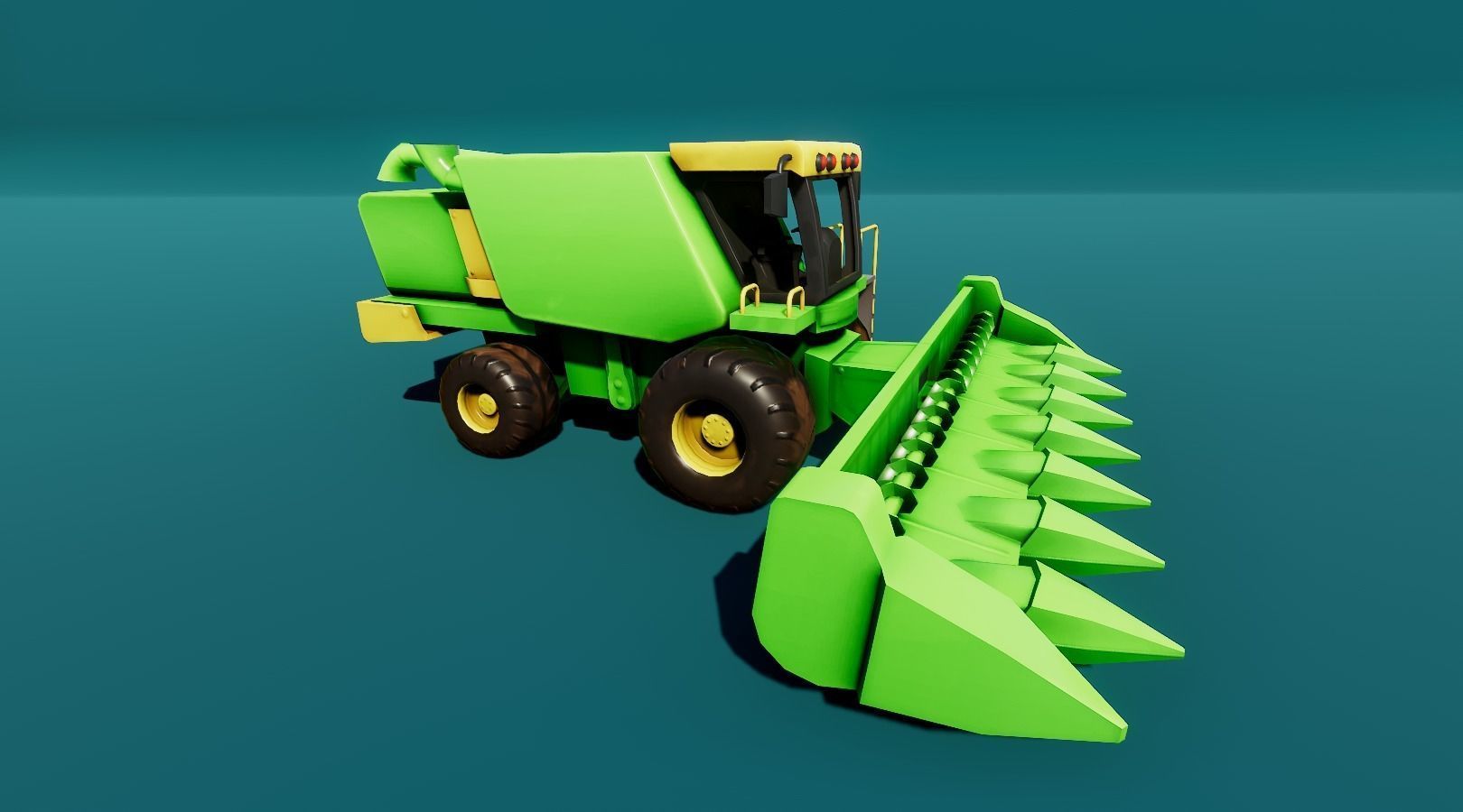 Stylized Cars Low-poly 3D model_9