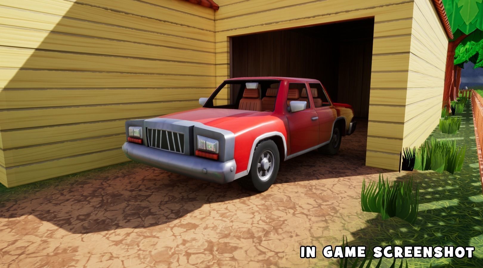 Stylized Cars Low-poly 3D model_18