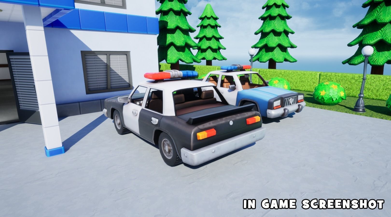 Stylized Cars Low-poly 3D model_14