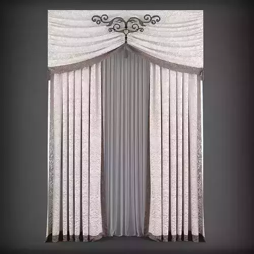 Curtain 3D model 112