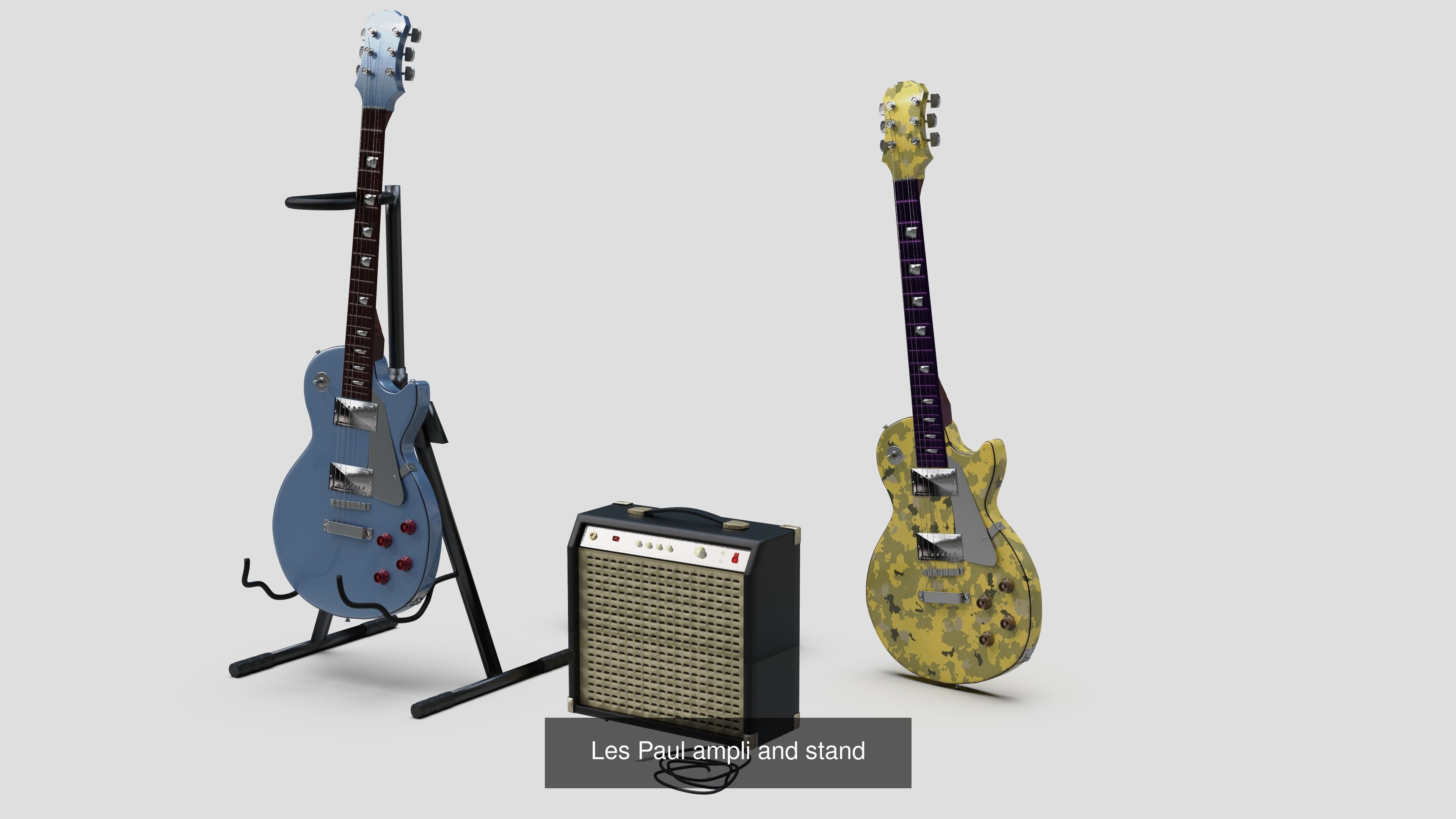 Music Bundle 3D Model Collection_2