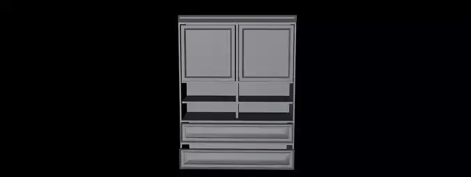 3D cabinet model