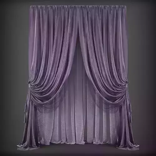 Curtain 3D model 117