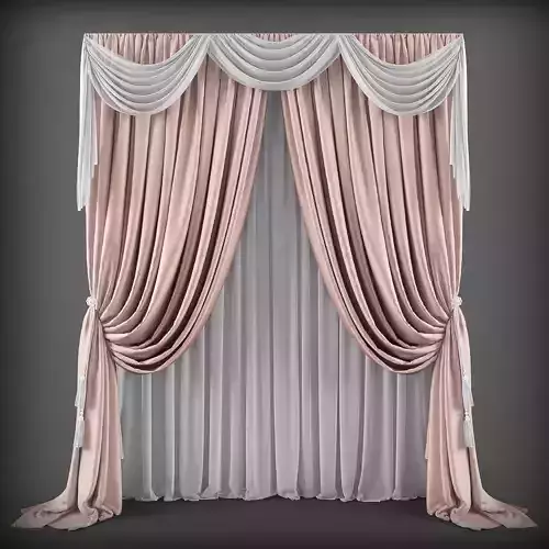 Curtain 3D model 119