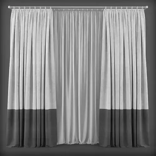 Curtain 3D model 124
