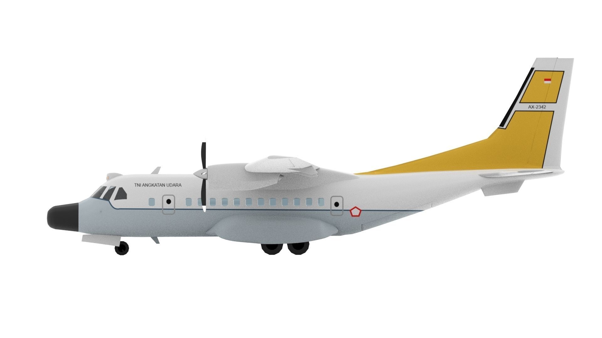CASA - IPTN CN-235-220 MPA 3D model_6