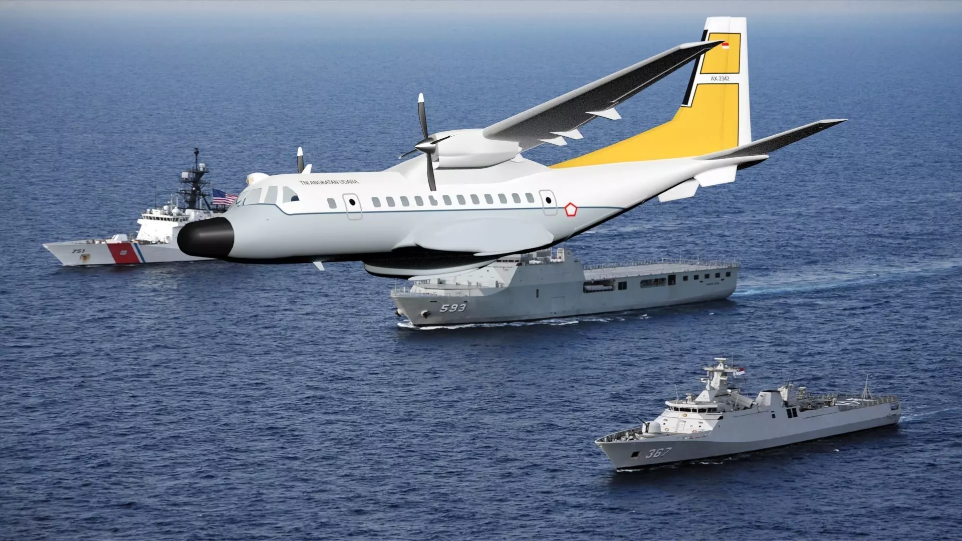 CASA - IPTN CN-235-220 MPA 3D model_0