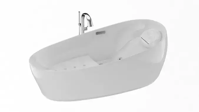 TOTO Flotation Tub with Zero Dimension