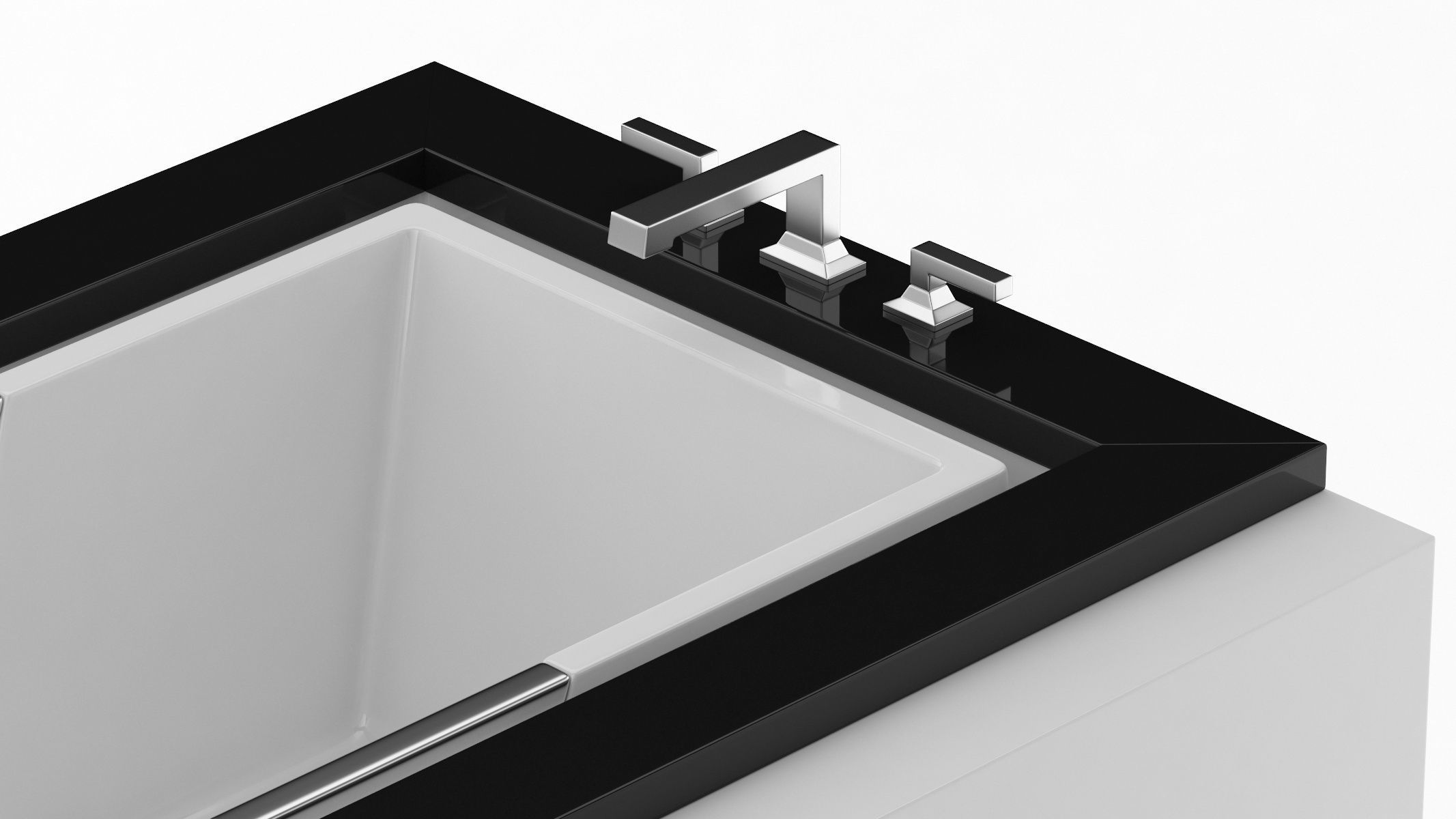 TOTO Lloyd Soaker Bathtub 3D model_5