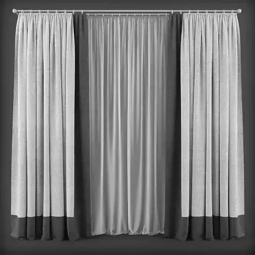 Curtain 3D model 125