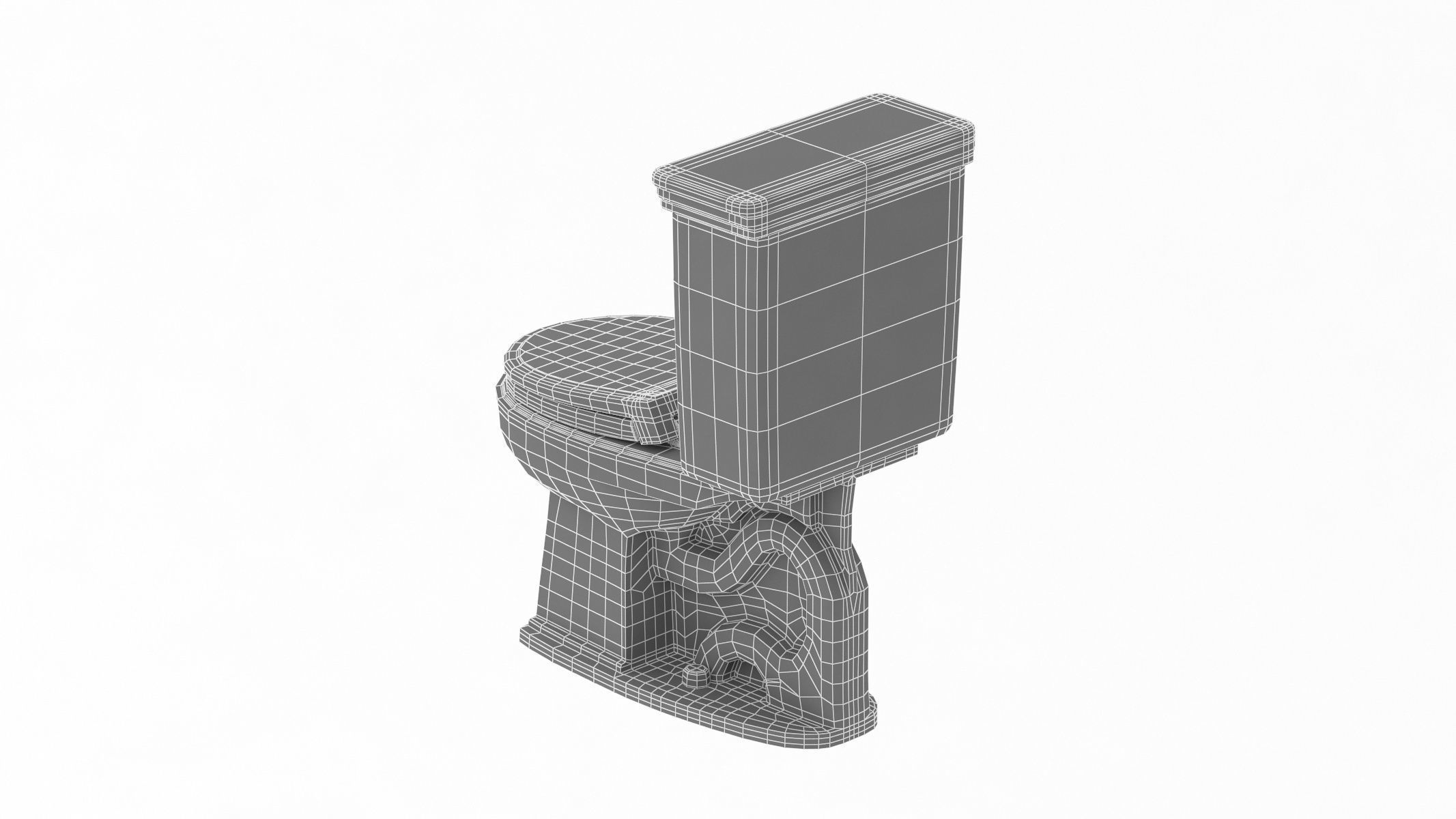 TOTO Promenade Two-Piece Toilet 3D model_14