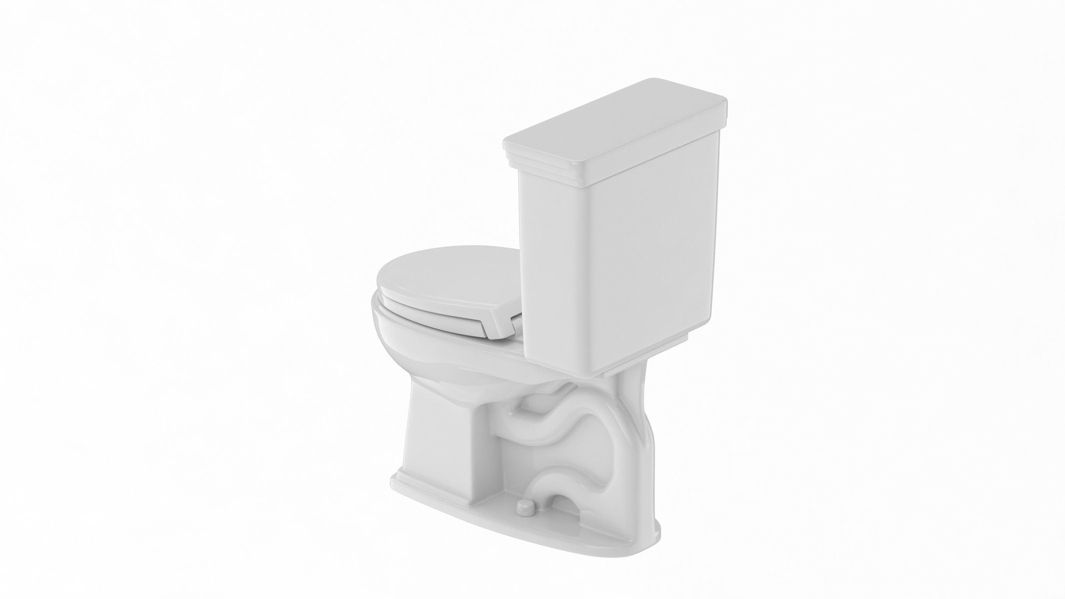 TOTO Promenade Two-Piece Toilet 3D model_3