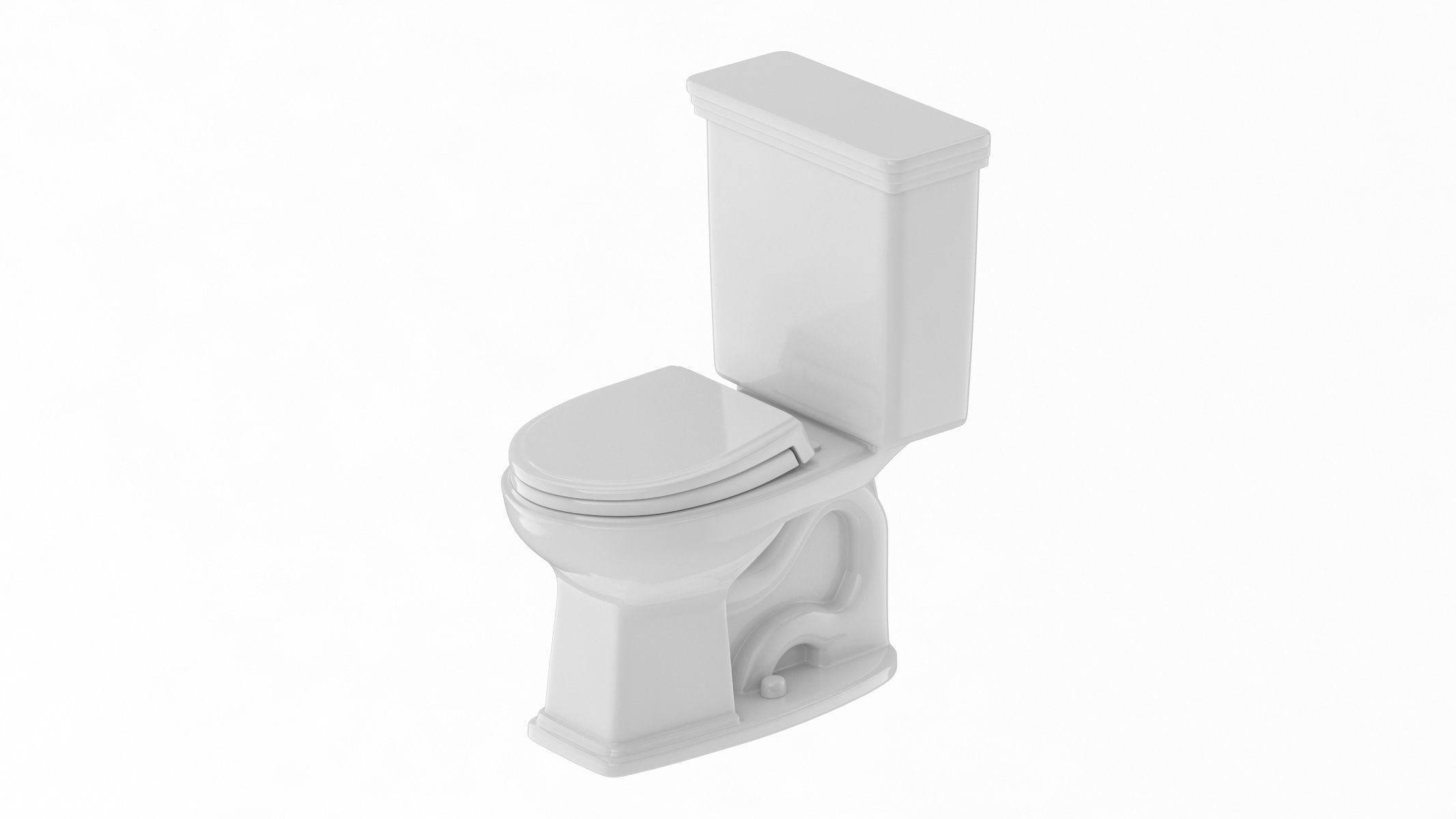 TOTO Promenade Two-Piece Toilet 3D model_4