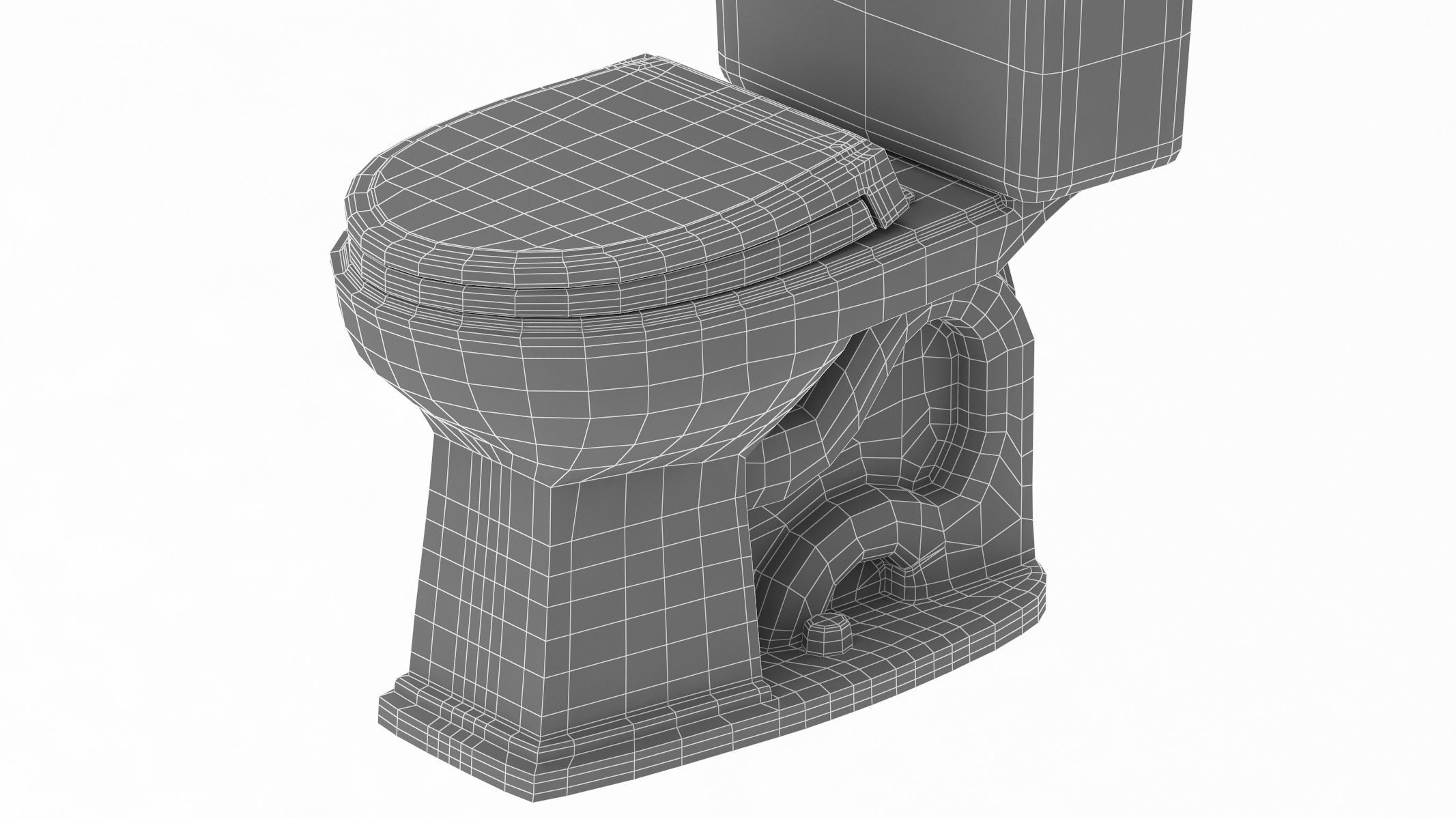 TOTO Promenade Two-Piece Toilet 3D model_19