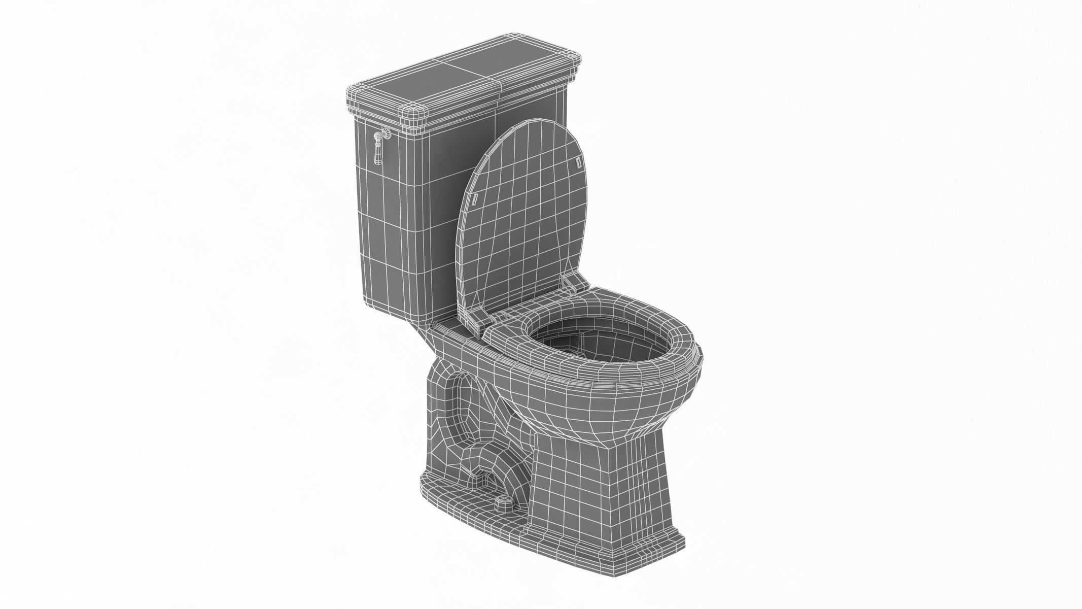 TOTO Promenade Two-Piece Toilet 3D model_11