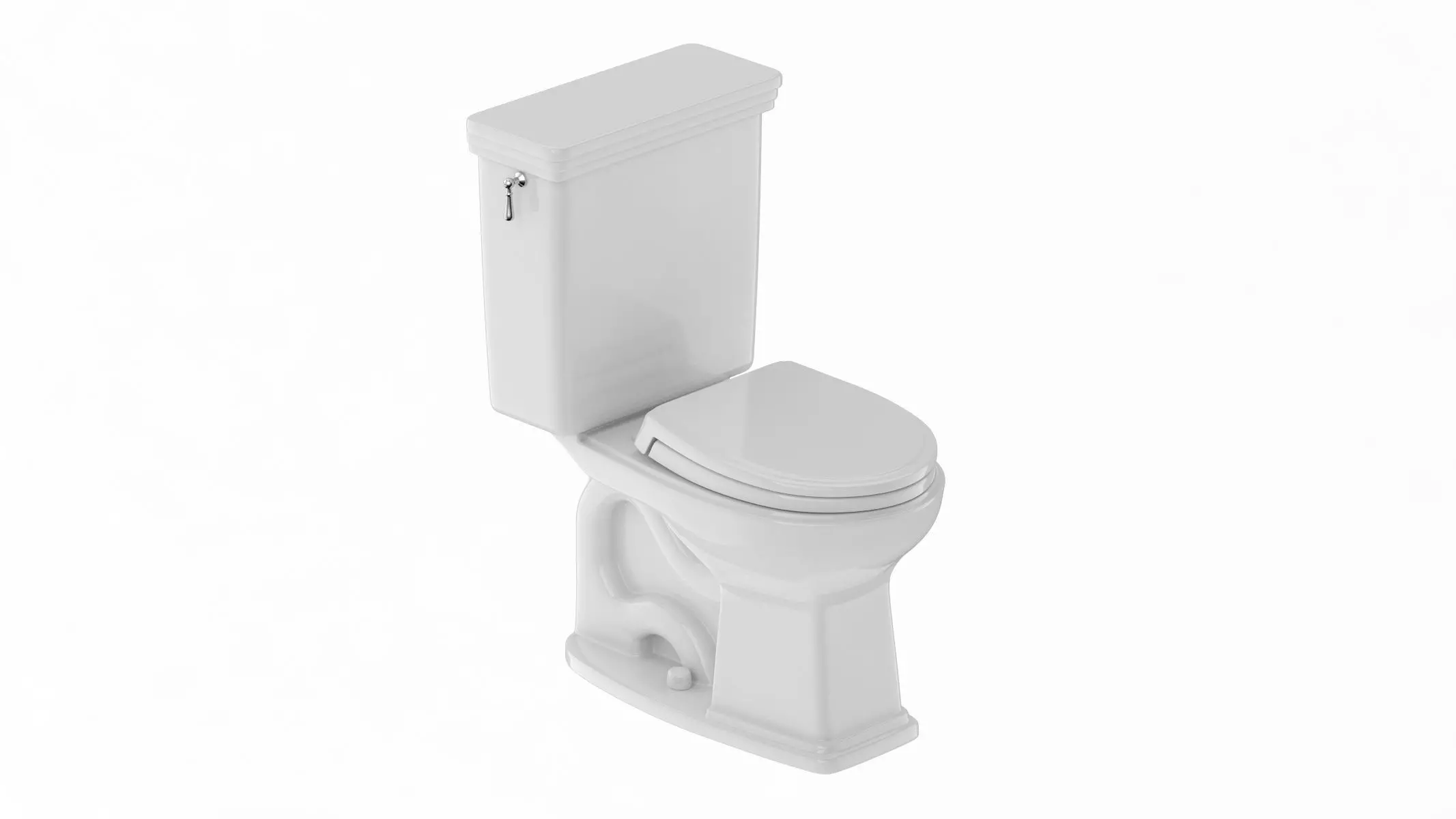 TOTO Promenade Two-Piece Toilet 3D model_0