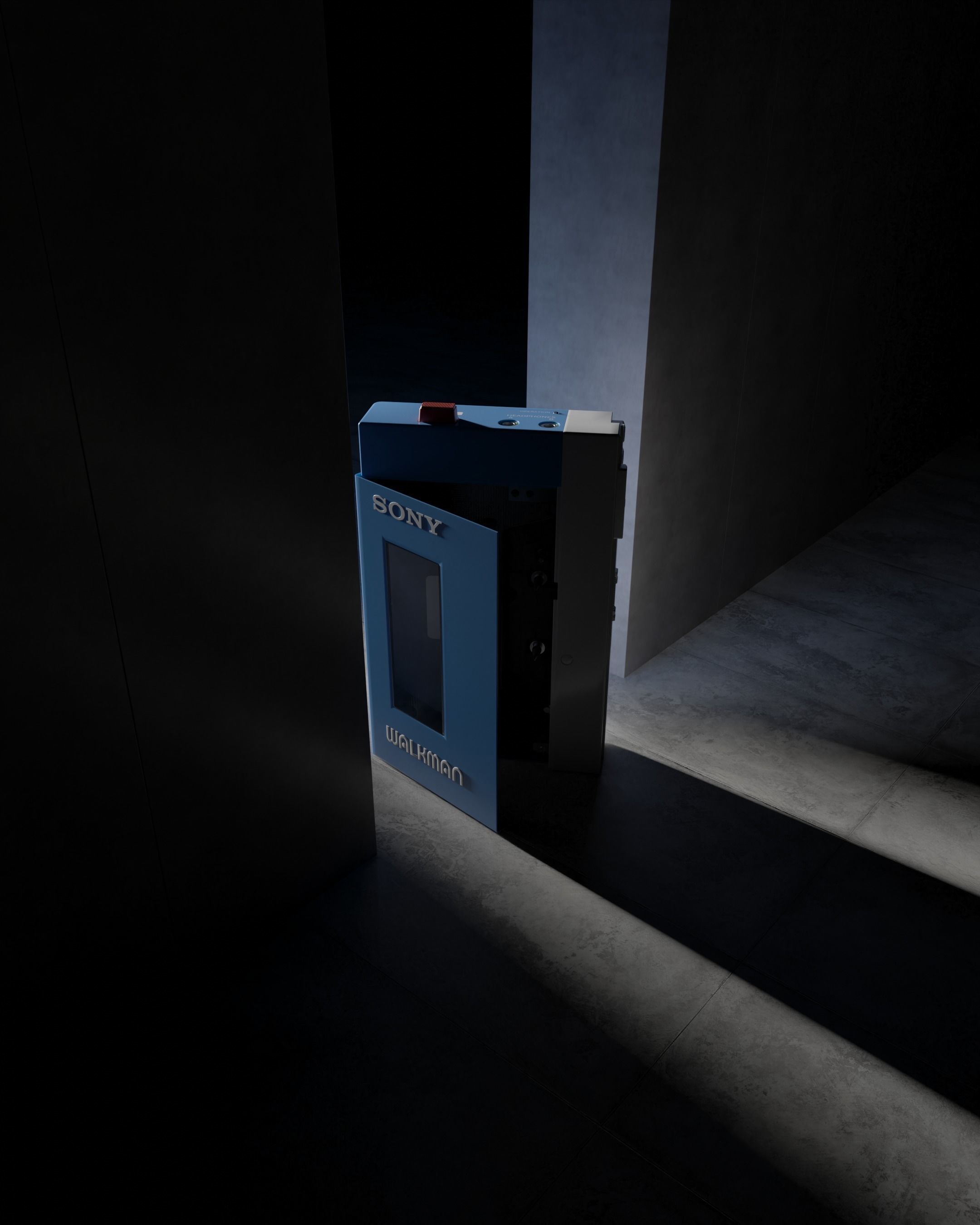 Sony Walkman TPS L2 Free 3D model_4