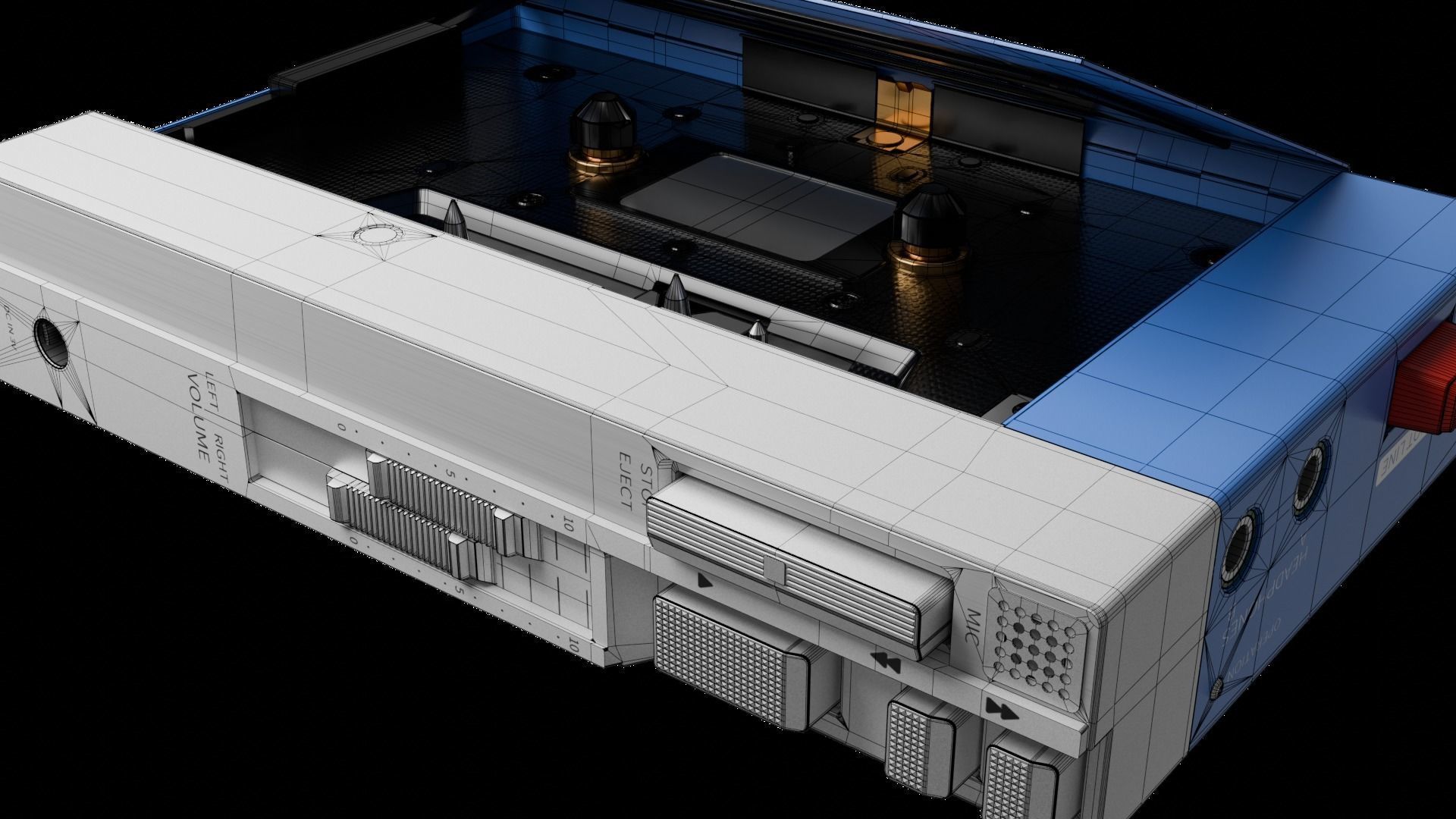 Sony Walkman TPS L2 Free 3D model_6