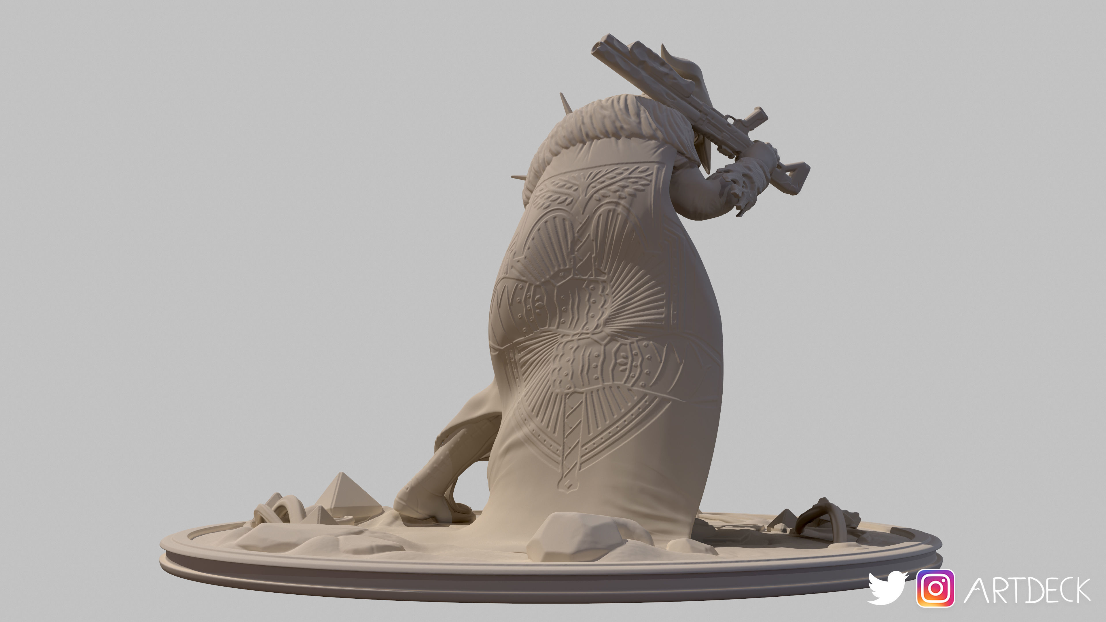 The Fall of Felwinter Figurine Free 3D print model_5