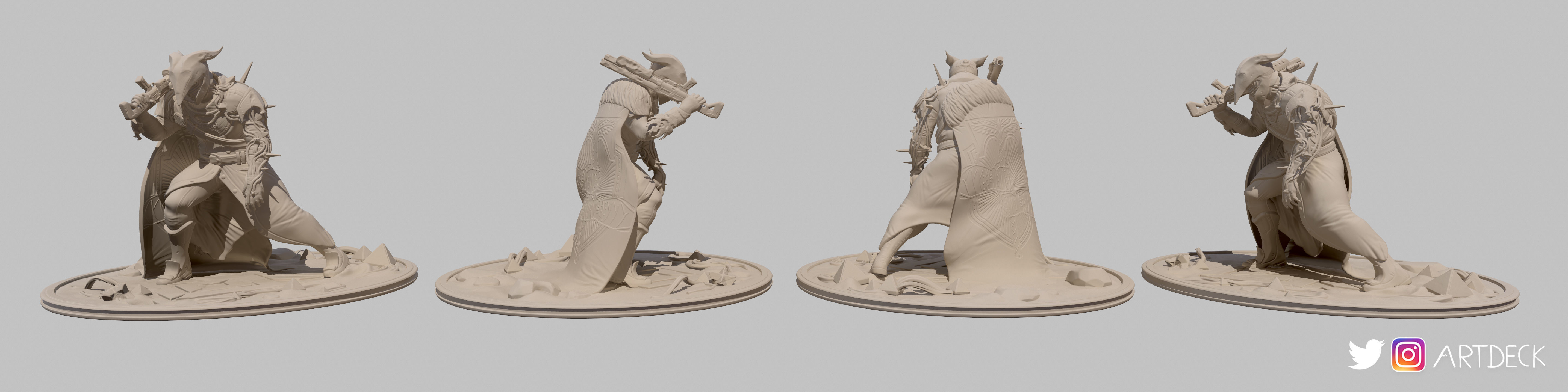 The Fall of Felwinter Figurine Free 3D print model_2