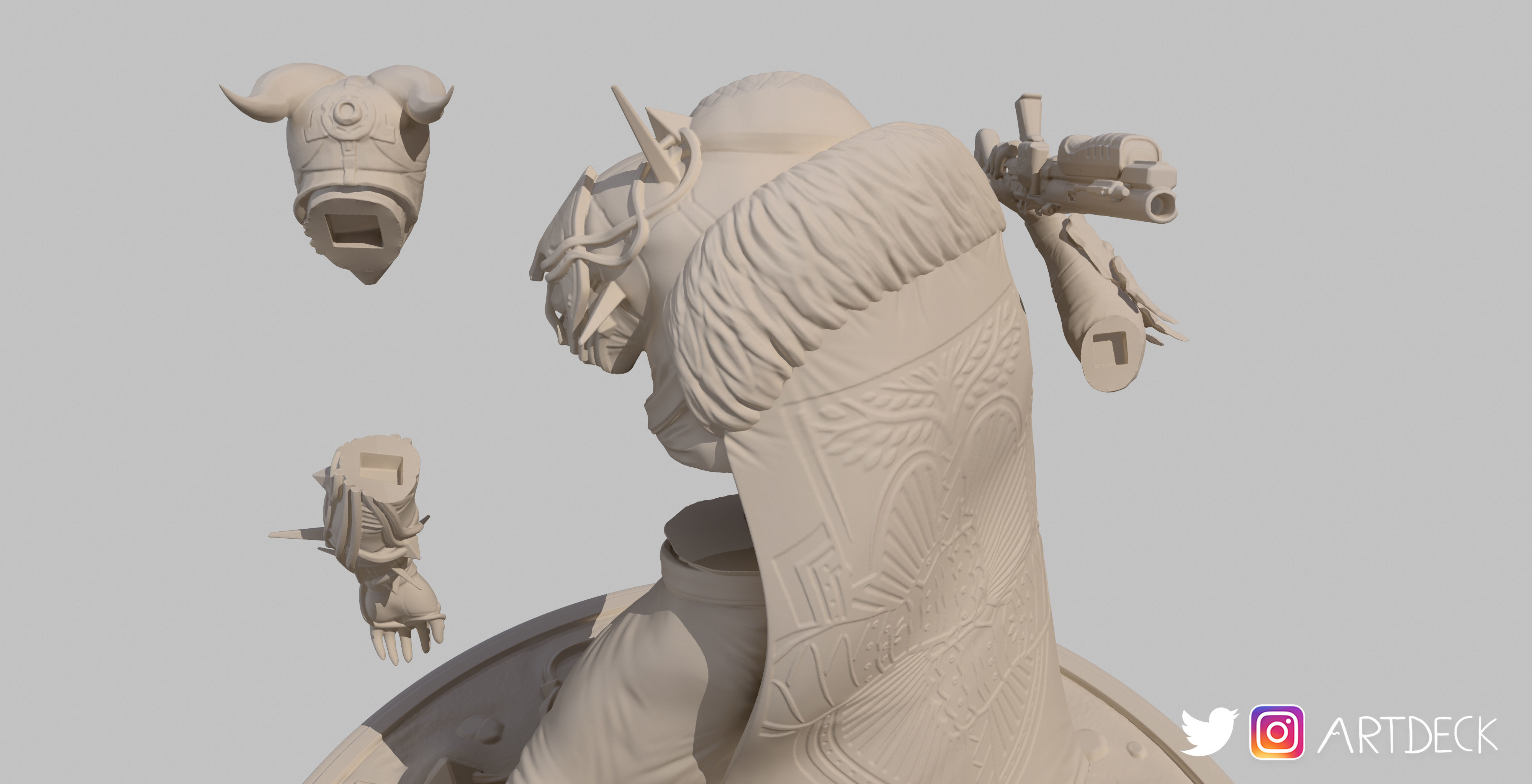 The Fall of Felwinter Figurine Free 3D print model_7