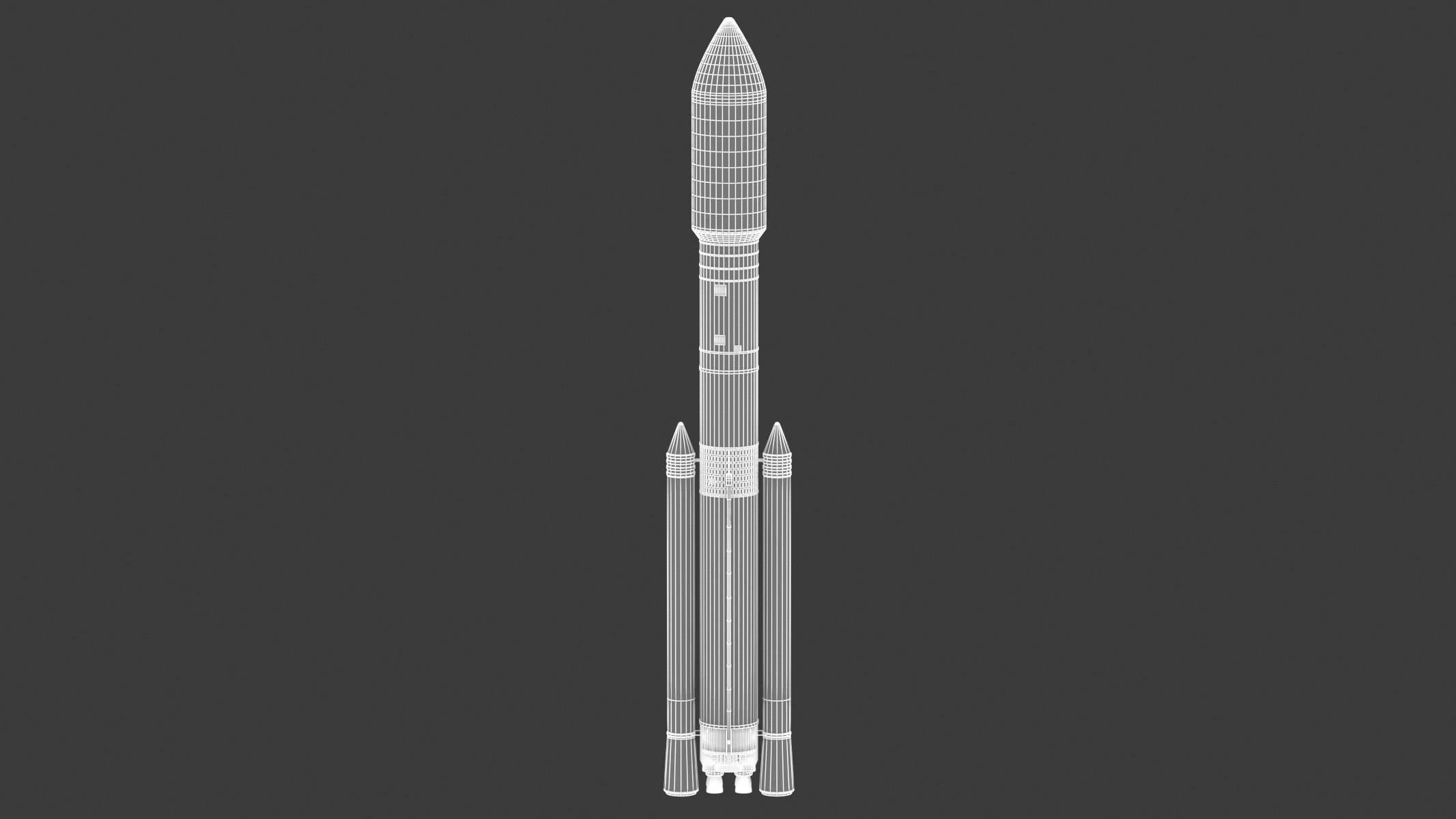 SLS Block 2 Cargo Rocket 3D model_10