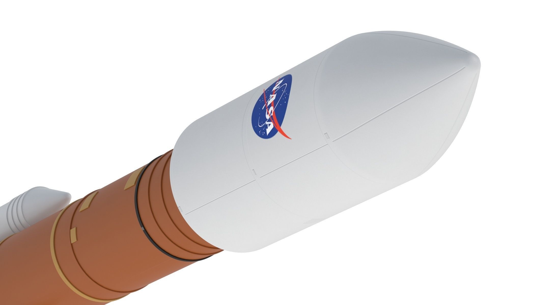 SLS Block 2 Cargo Rocket 3D model_8