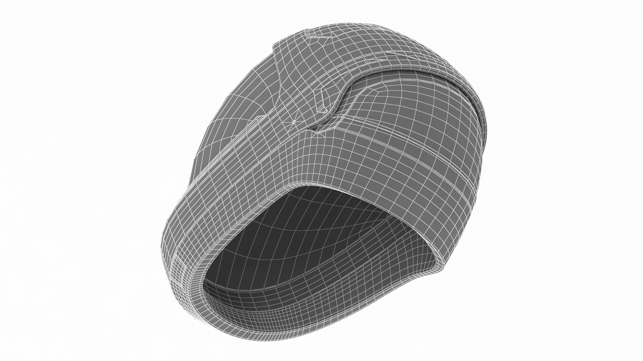 Starman Helmet 3D model_13