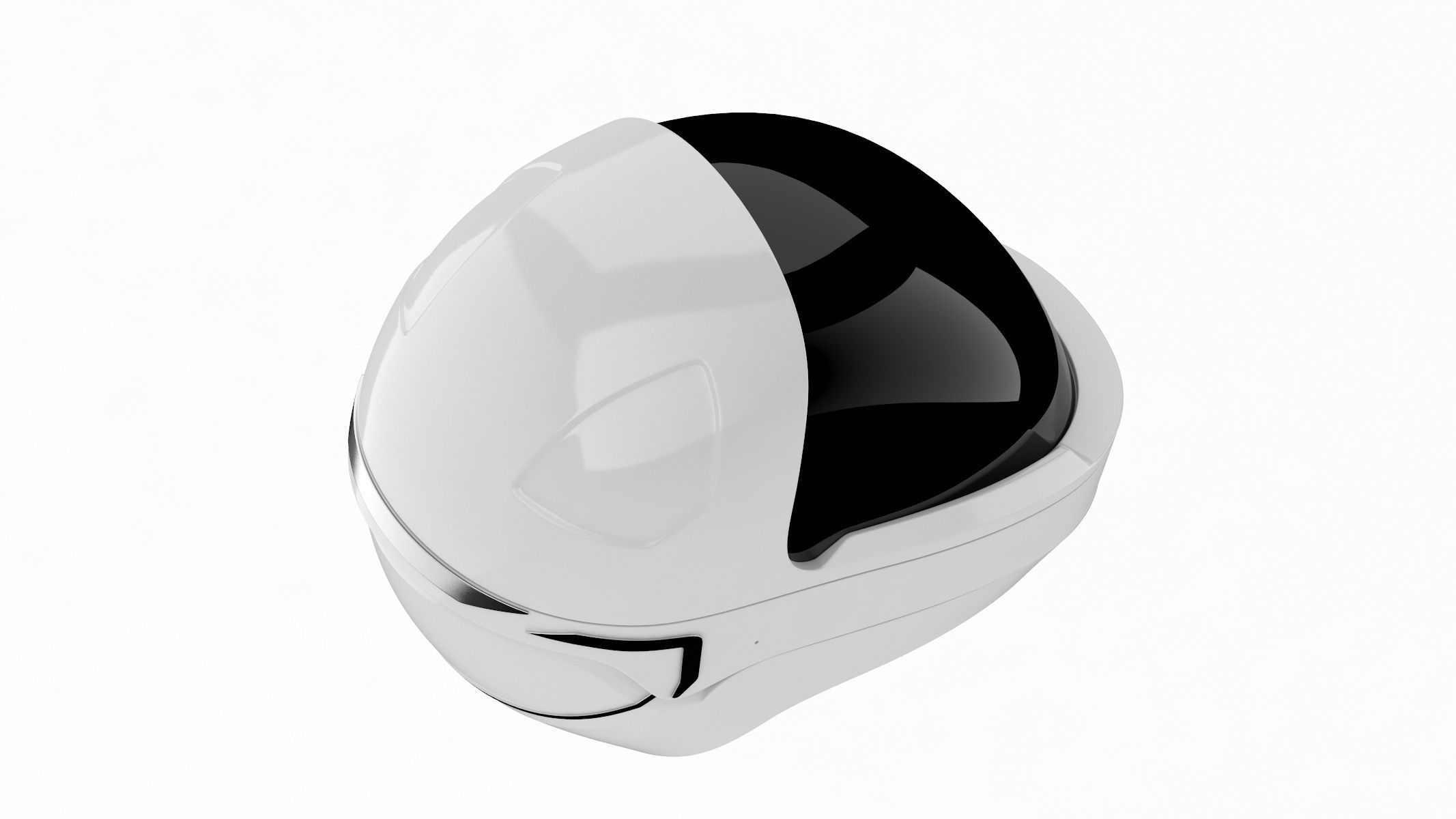 Starman Helmet 3D model_4