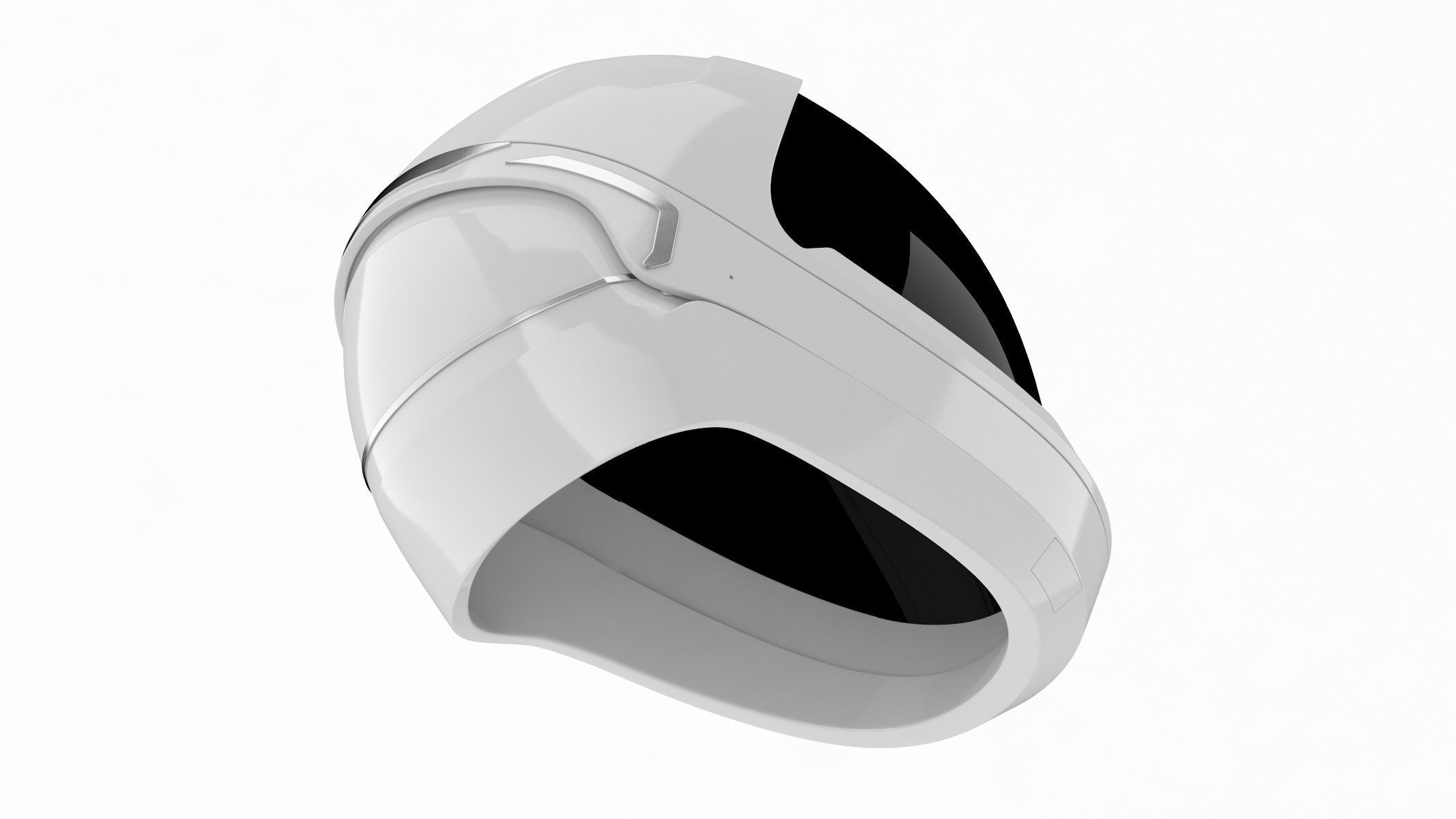 Starman Helmet 3D model_3