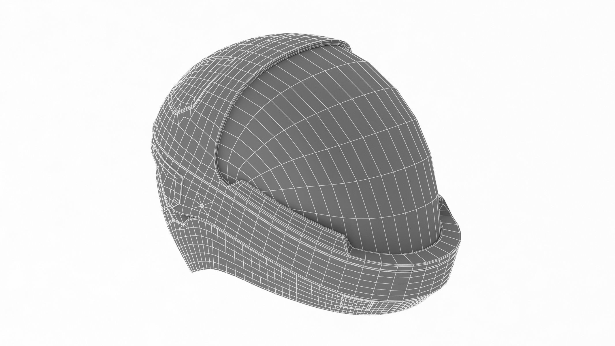 Starman Helmet 3D model_10