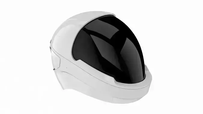 Starman Helmet 3D model